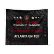 Pixsona Atlanta United Cheer Tapestry | Personalized | Custom