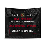 Pixsona Atlanta United Cheer Tapestry | Personalized | Custom