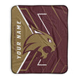 Pixsona Texas State Bobcats Glow Pixel Fleece Blanket | Personalized | Custom