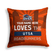 Pixsona UTSA Roadrunners Skyline Throw Pillow | Personalized | Custom