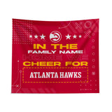 Pixsona Atlanta Hawks Cheer Tapestry | Personalized | Custom