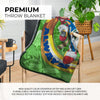 Pixsona Pixel Fleece Licensed SEGA Sonic Ring Run Pixel Fleece Blanket | Personalized | Custom