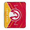 Pixsona Atlanta Hawks Glow Pixel Fleece Blanket | Personalized | Custom