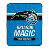 Pixsona Orlando Magic Stripes Pixel Fleece Blanket | Personalized | Custom