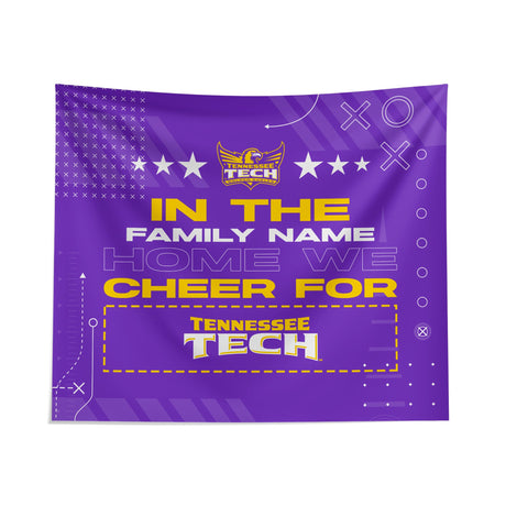 Pixsona Tennessee Tech Golden Eagles Cheer Tapestry | Personalized | Custom