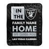 Pixsona Las Vegas Raiders Cheer Pixel Fleece Blanket | Personalized | Custom