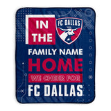 Pixsona FC Dallas Cheer Pixel Fleece Blanket | Personalized | Custom