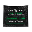 Pixsona North Texas Mean Green Cheer Tapestry | Personalized | Custom