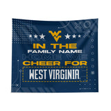 Pixsona West Virginia Mountaineers Cheer Tapestry | Personalized | Custom