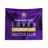 Pixsona Orlando City Skyline Tapestry | Personalized | Custom