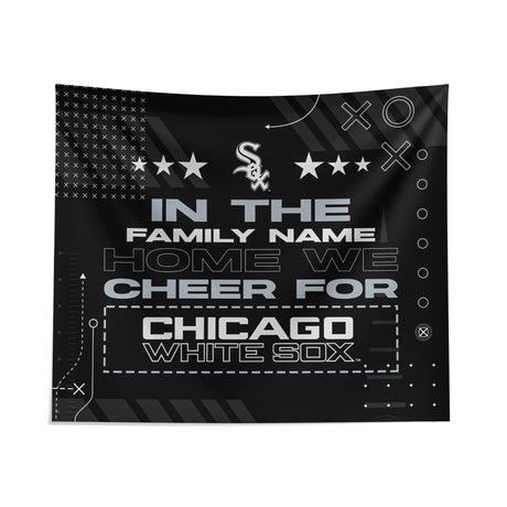 Pixsona Chicago White Sox Cheer Tapestry | Personalized | Custom