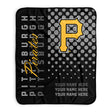 Pixsona Pittsburgh Pirates Halftone Pixel Fleece Blanket | Personalized | Custom