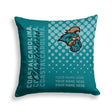 Pixsona Coastal Carolina Chanticleers Halftone Throw Pillow | Personalized | Custom