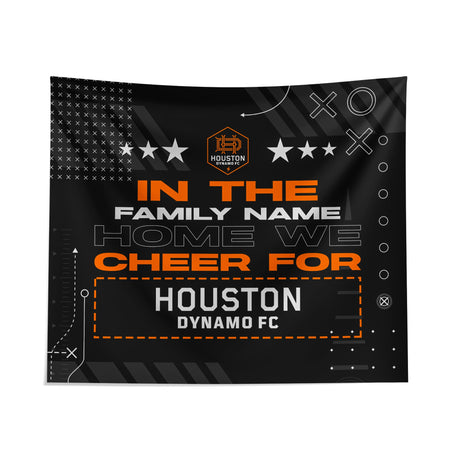 Pixsona Houston Dynamo Cheer Tapestry | Personalized | Custom