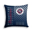 Pixsona New England Revolution Halftone Throw Pillow | Personalized | Custom