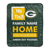Pixsona Green Bay Packers Cheer Pixel Fleece Blanket | Personalized | Custom