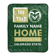 Pixsona Colorado State Rams Cheer Pixel Fleece Blanket | Personalized | Custom