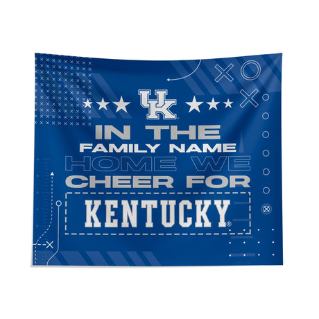 Pixsona Kentucky Wildcats Cheer Tapestry | Personalized | Custom