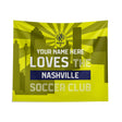 Pixsona Nashville SC Skyline Tapestry | Personalized | Custom