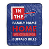 Pixsona Buffalo Bills Cheer Pixel Fleece Blanket | Personalized | Custom