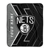 Pixsona Brooklyn Nets Glow Pixel Fleece Blanket | Personalized | Custom