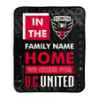 Pixsona D.C. United Cheer Pixel Fleece Blanket | Personalized | Custom