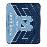 Pixsona North Carolina Tar Heels Glow Pixel Fleece Blanket | Personalized | Custom