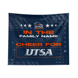 Pixsona UTSA Roadrunners Cheer Tapestry | Personalized | Custom