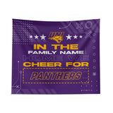 Pixsona Northern Iowa Panthers Cheer Tapestry | Personalized | Custom