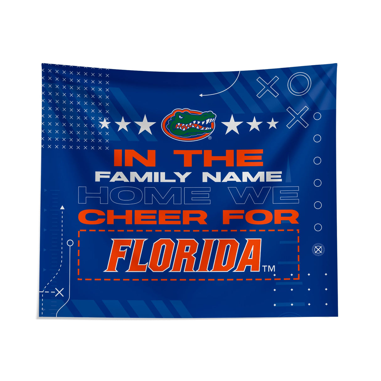 Pixsona Florida Gators Cheer Tapestry | Personalized | Custom