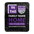 Pixsona Sacramento Kings Cheer Pixel Fleece Blanket | Personalized | Custom